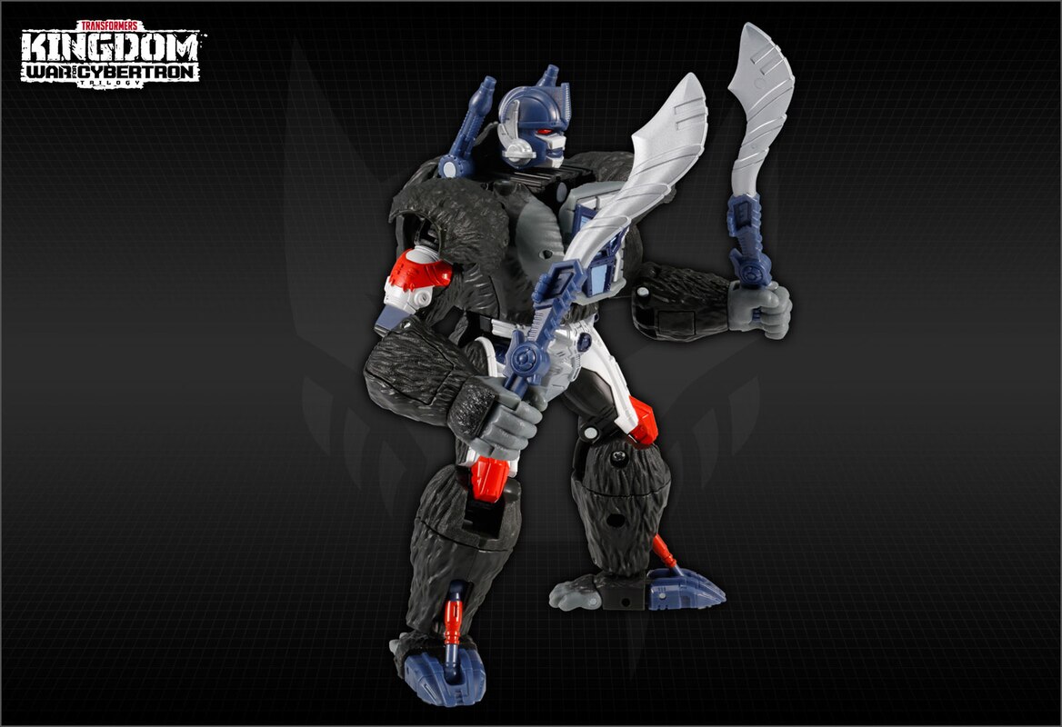 Takara Transformers Kingdom Wave 1 Official Beast Images for Leader